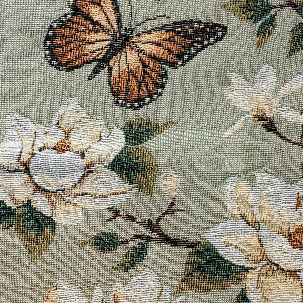 Set Of 2 Different Designs On Each Side Needlepont Tapestry Pillow Cases Mallory - Picture 4 of 8